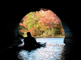 Canoe on Runaround Pond