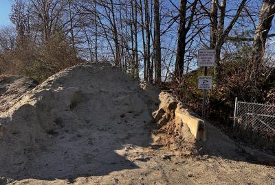 Winter Sand PIle